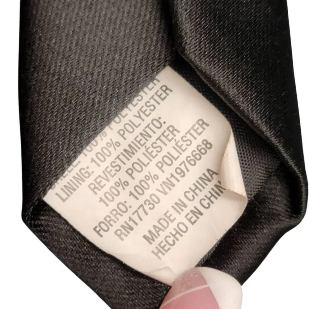 Goodfellow Retro Black Skinny Tie